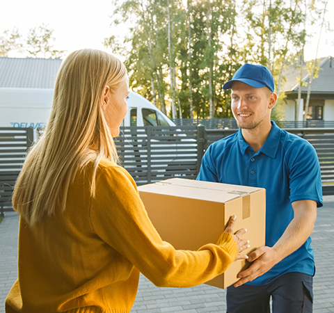 Lieferung am Point of Sale